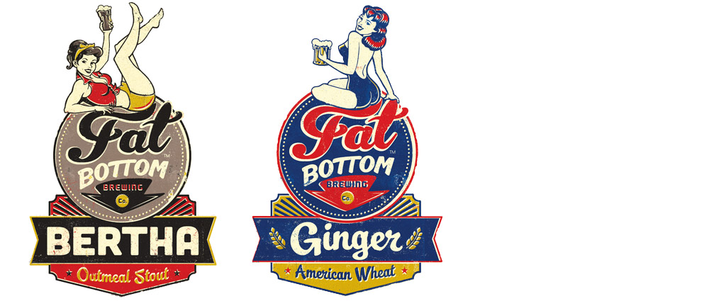 Fat Bottom Flavor Logos